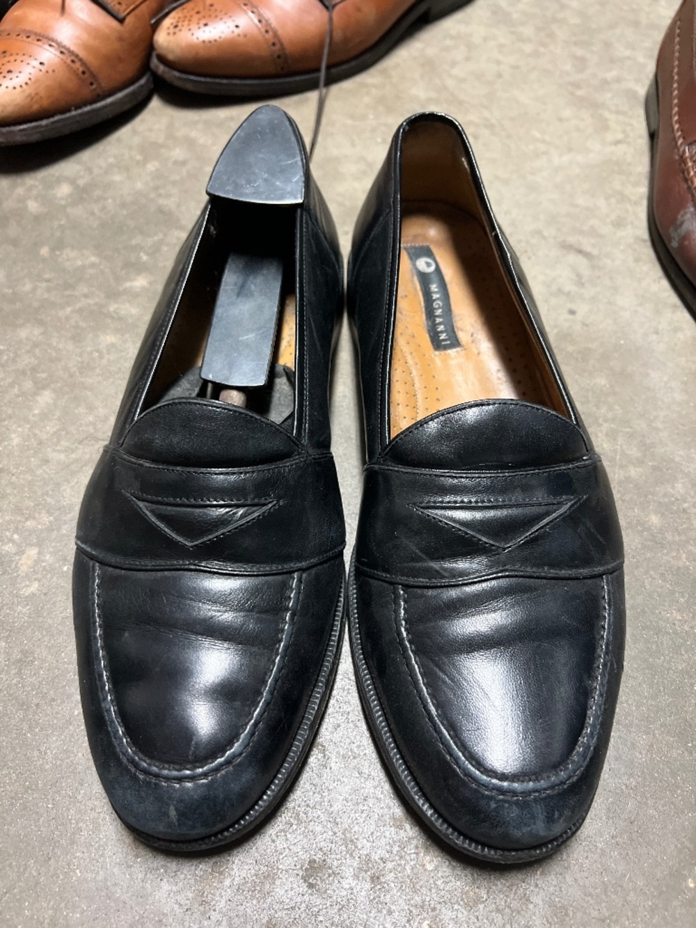Vintage Magnanni Genuine Leather Loafers